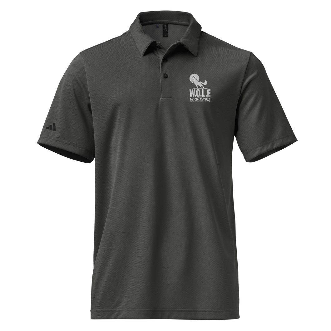 Adidas® Men's Space-Dyed Polo